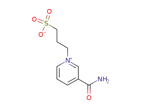 Molecular Structure of 51652-08-5 (NICOTINAMIDE N1-PROPYLSULFONATE)
