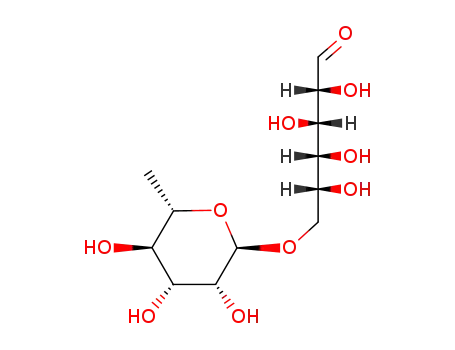 (2R,3S,4R,5R)-2,3,4,5-tetrahydroxy-6-[(2R,3R,4R,5R,6S)-3,4,5-trihydroxy-6-methyloxan-2-yl]oxyhexanal