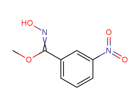 Benzenecarboximidic acid, N-hydroxy-3-nitro-, methyl ester