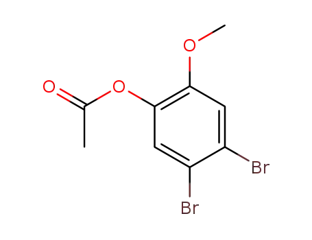 1-acetoxy-4,5-dibromo-2-methoxy-benzene