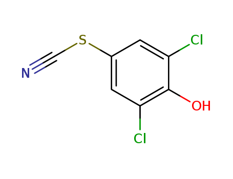 3,5-DICHLORO-4-HYDROXYPHENYL THIOCYANATE