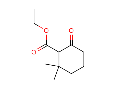 Cyclohexanecarboxylic acid, 2,2-dimethyl-6-oxo-, ethyl ester