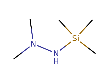 Molecular Structure of 13271-94-8 (Hydrazine, 1,1-dimethyl-2-(trimethylsilyl)-)