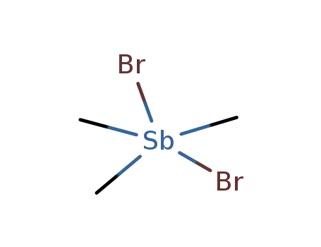 Molecular Structure of 24606-08-4 (TRIMETHYLANTIMONY DIBROMIDE)