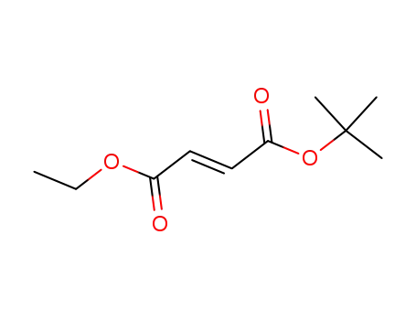 Molecular Structure of 107679-25-4 (but-2-enedioic acid tert-butyl ester ethyl ester)