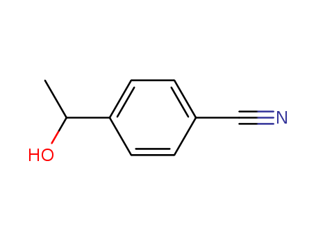 Benzonitrile, 4-(1-hydroxyethyl)- (9CI)