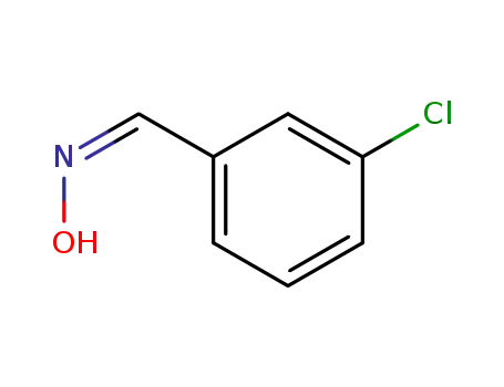 Molecular Structure of 3717-33-7 ((Z)-3-Chlorobenzaldehyde oxime)