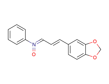 Molecular Structure of 52826-25-2 (3-benzo[1,3]dioxol-5-yl-acrylaldehyde-(<i>N</i>-phenyl oxime ))