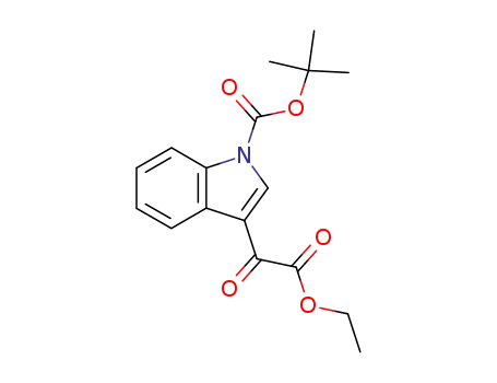 Ethyl 1-[(1,1-dimethylethoxy)carbonyl]-alpha-oxo-1H-indole-3-acetate