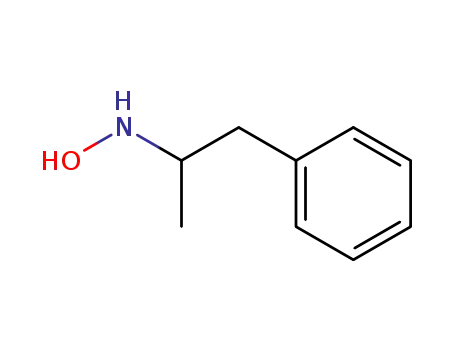Molecular Structure of 63-90-1 (Hydroxylamine, N-(alpha-methylphenethyl)-, hydrochloride, (+-)-)