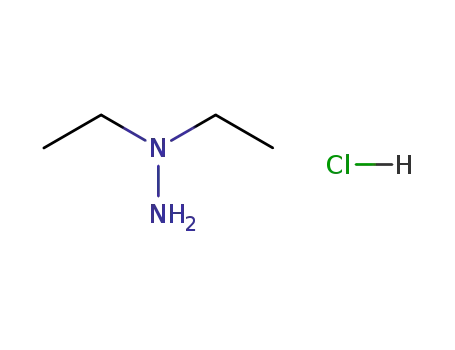 Molecular Structure of 116312-14-2 (Hydrazine, 1,1-diethyl-, monohydrochloride)