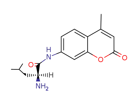Molecular Structure of 66447-31-2 (H-LEU-AMC)