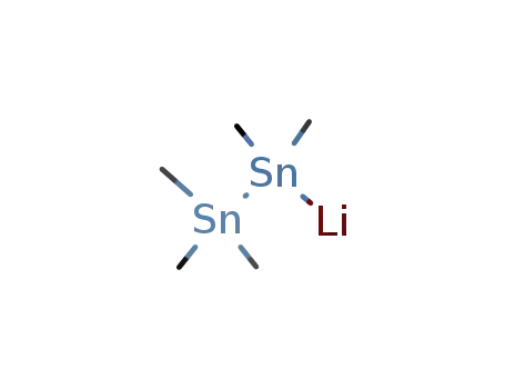 Molecular Structure of 82544-72-7 ((CH<sub>3</sub>)3Sn(CH<sub>3</sub>)2SnLi)