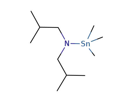 Molecular Structure of 174837-79-7 (Me<sub>3</sub>Sn(N(isobutyl)2))