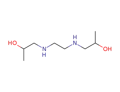 Molecular Structure of 3270-73-3 (1,1'-(ethylenediimino)dipropan-2-ol)