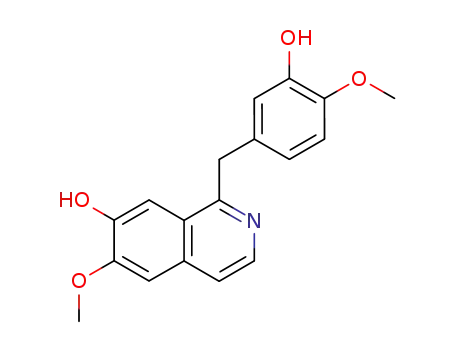 Molecular Structure of 57231-35-3 (4',6-O,O-dimethylpapaveroline)
