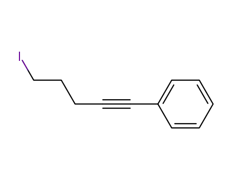 Benzene, (5-iodo-1-pentynyl)-