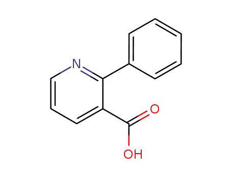 Molecular Structure of 33421-39-5 (2-PHENYLNICOTINIC ACID)