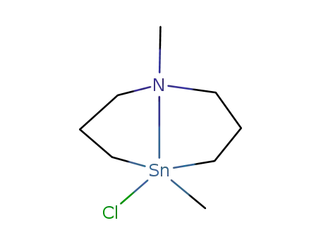 Molecular Structure of 110971-28-3 (1,5-Azastannocine, 5-chlorooctahydro-1,5-dimethyl-)