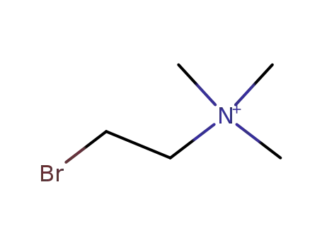 Molecular Structure of 10250-82-5 (Ethanaminium, 2-bromo-N,N,N-trimethyl-)