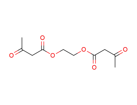 Molecular Structure of 5459-04-1 (2-hydroxyethylacetoacetate)