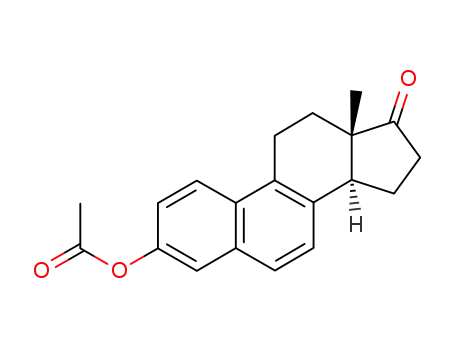 Molecular Structure of 6030-91-7 (3-Acetoxyestra-1,3,5,7,9-pentene-17-one)