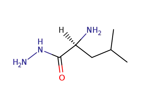 Molecular Structure of 6278-97-3 (H-DL-LEU-NHNH2)