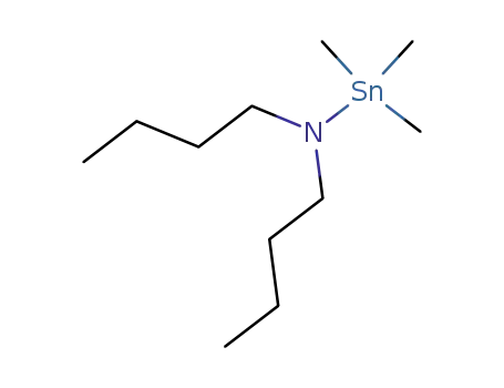 Molecular Structure of 1068-79-7 ((dibutylamino)trimethylstannane)