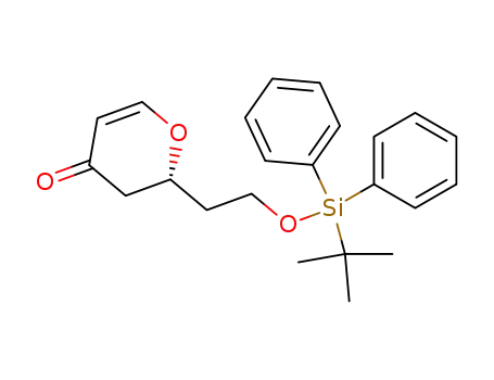 (+)-(2R)-2-[2-(tert-butyldiphenylsiloxy)ethyl]-2H-pyran-4(3H)-one