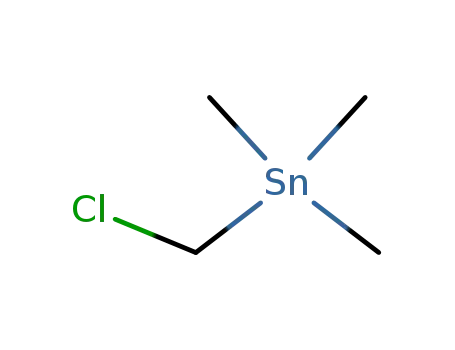 Molecular Structure of 4554-90-9 (CHLOROMETHYLTRIMETHYLTIN)
