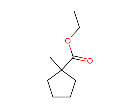 Molecular Structure of 6553-72-6 (ethyl 1-methyl-1-cyclopentanecarboxylate)