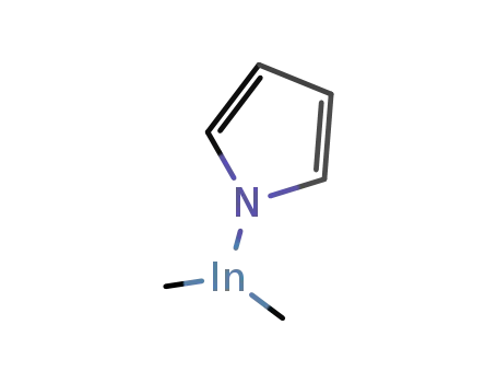 Molecular Structure of 138748-18-2 (Indium, dimethyl-1H-pyrrol-1-yl-)