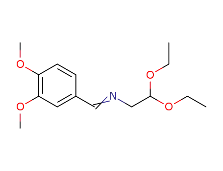 N-[(E)-(3,4-dimethoxyphenyl)methylidene]-2,2-diethoxyethanamine