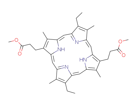 Molecular Structure of 62222-14-4 (meso-porphyrin-II-dimethyl ester)