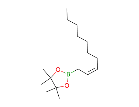 Molecular Structure of 1187817-22-6 ((Z)-2-(dec-2-en-1-yl)-4,4,5,5-tetramethyl-1,3,2-dioxaborolane)