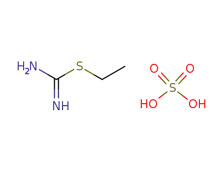Molecular Structure of 22722-03-8 (S-ETHYLISOTHIOURONIUM HYDROGEN SULFATE			)