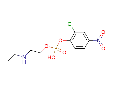 Phosphoric acid 2-chloro-4-nitro-phenyl ester 2-ethylamino-ethyl ester
