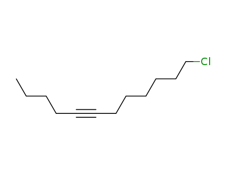 Molecular Structure of 42513-36-0 (12-Chloro-5-dodecyne)