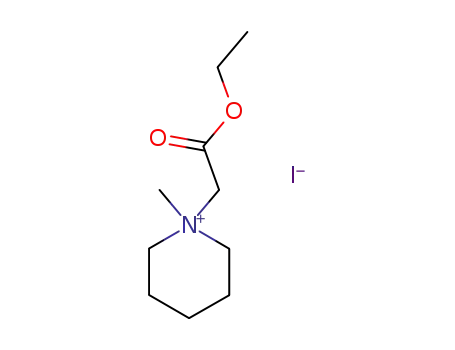 Carbethoxymethylmethylpiperidinium iodide
