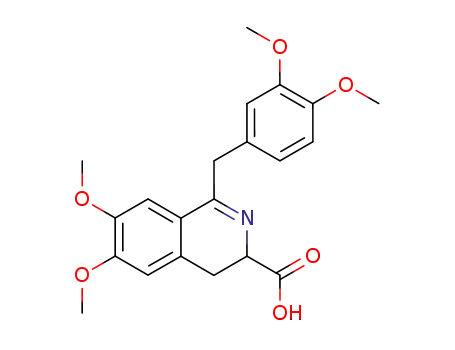 Molecular Structure of 102449-80-9 (6,7-dimethoxy-1-veratryl-3,4-dihydro-isoquinoline-3-carboxylic acid)