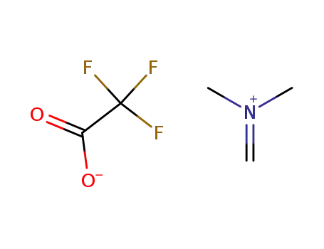 Molecular Structure of 25468-31-9 (N-methyl-N-methylenemethanaminium 2,2,2-trifluoroacetate)