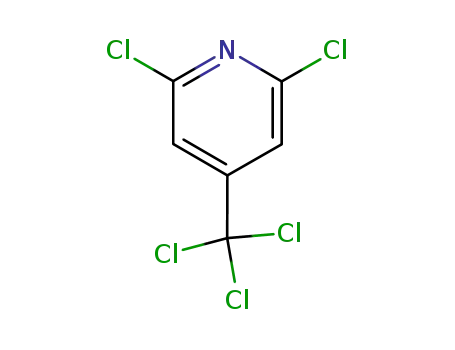 Molecular Structure of 22652-14-8 (2,6-DICHLORO-4-(TRICHLOROMETHYL)PYRIDINE)