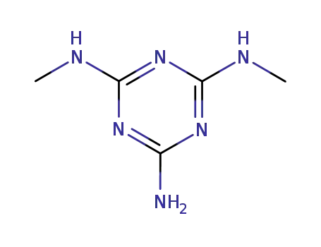 1,3,5-Triazine-2,4,6-triamine, N,N'-dimethyl-