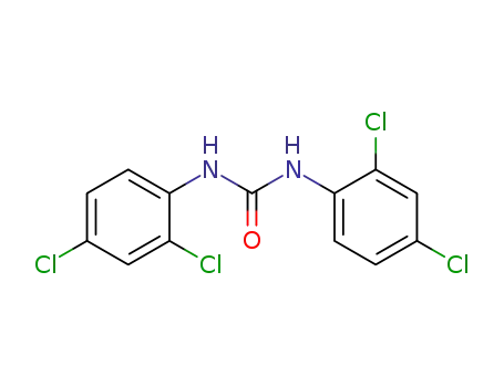 Molecular Structure of 55268-52-5 (N,N'-Bis(2,4-dichlorophenyl)urea)