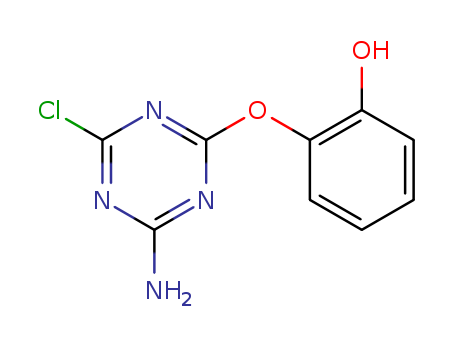 2-((4-Amino-6-chloro-1,3,5-triazin-2-yl)oxy)phenol