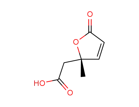 Molecular Structure of 32150-78-0 ((4S)-(+)-4-methylmuconolactone)
