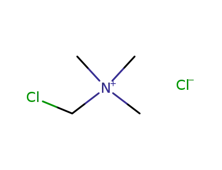 Molecular Structure of 21478-66-0 (Methanaminium, 1-chloro-N,N,N-trimethyl-, chloride)