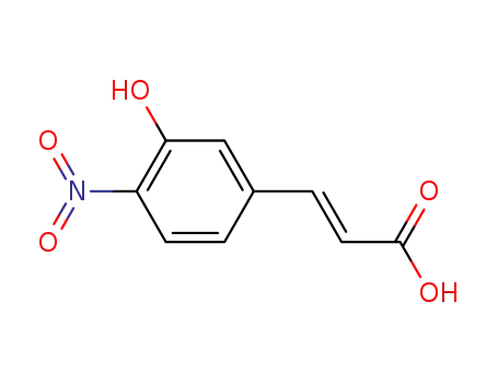 3-hydroxy-4-nitrocinnamic acid