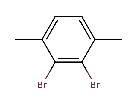 Molecular Structure of 15540-84-8 (2,3-dibromo-1,4-dimethylbenzene)