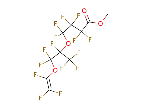 2,2,3,3,4,4-ヘキサフルオロ-4-[1-(トリフルオロメチル)-1,2,2-トリフルオロ-2-[(トリフルオロエテニル)オキシ]エトキシ]酪酸メチル